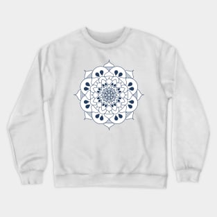 Mandalas Dotted Crewneck Sweatshirt